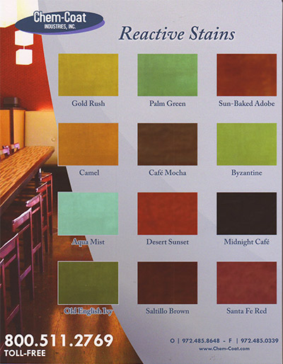 Chemcraft Color Charts